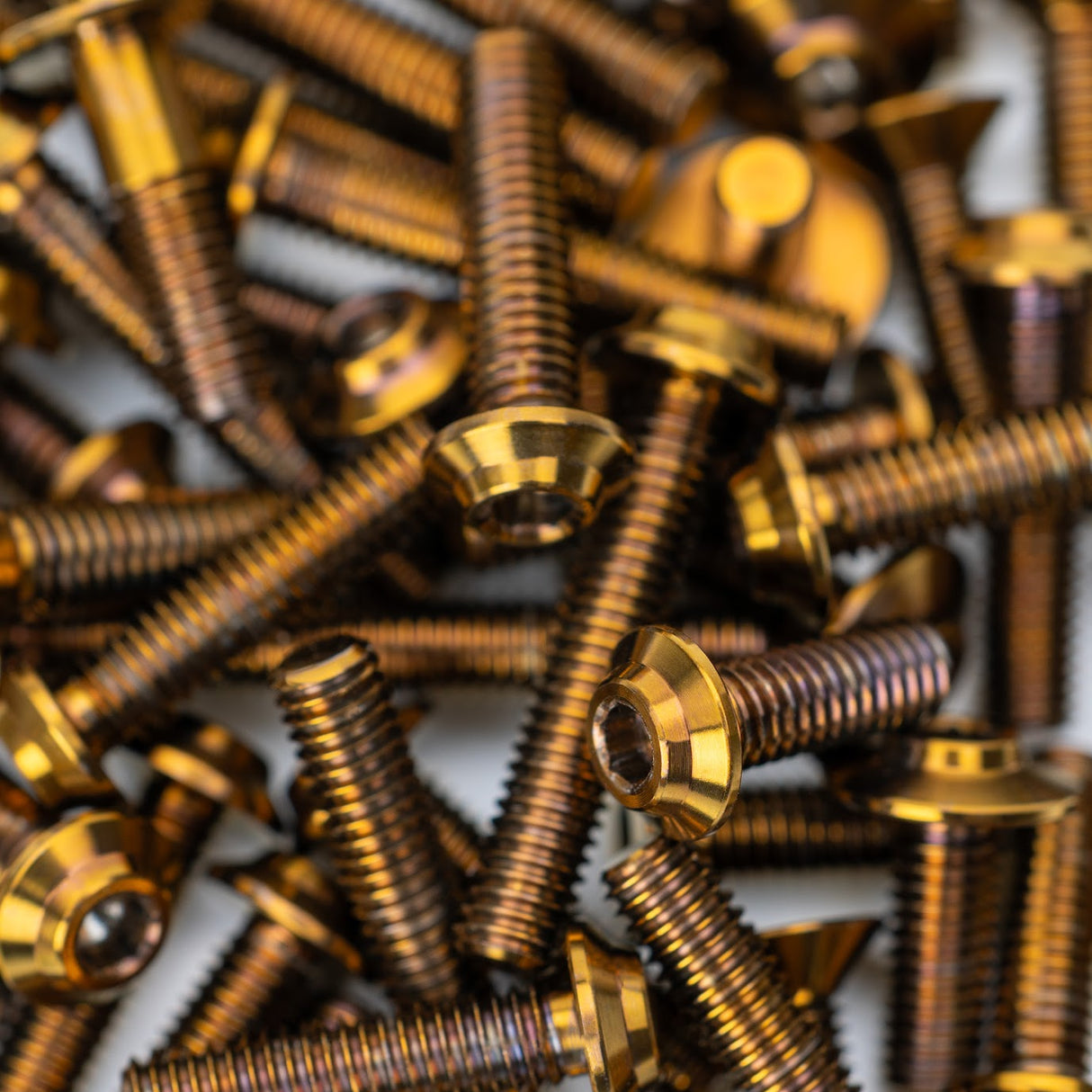 1up Racing Pro Duty Titanium Upper Screw Set - GFRP Assailant