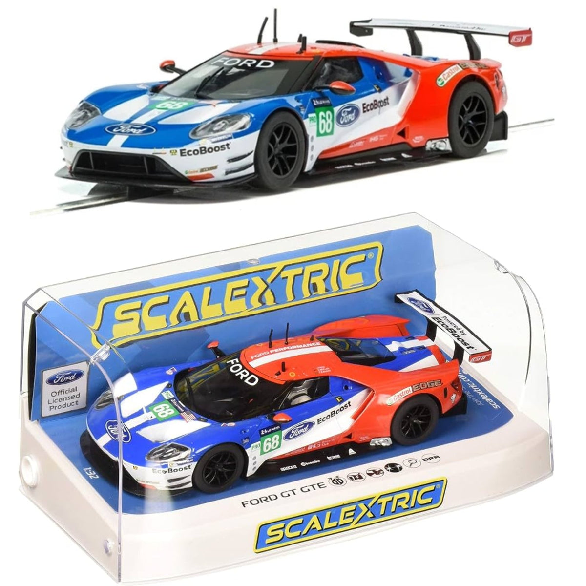 Scalextric C3857 Ford GTE #68 Le Mans 2017 1/32 Slot Car DPR