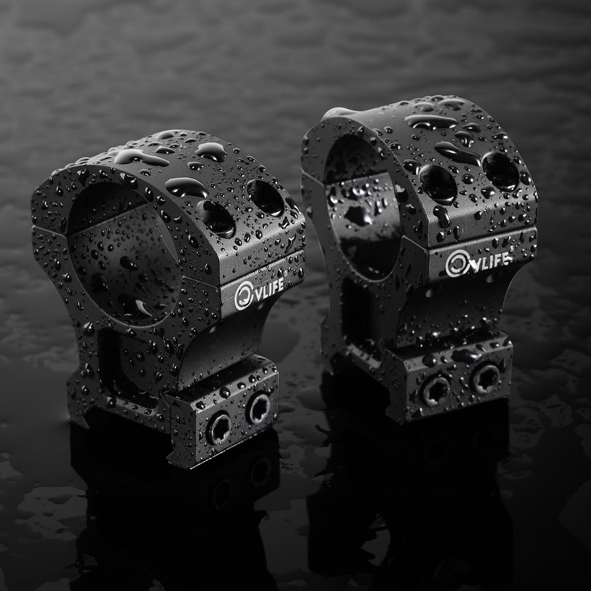 CVLIFE Precision 1 Inch Scope Rings Mount - 2 Pieces