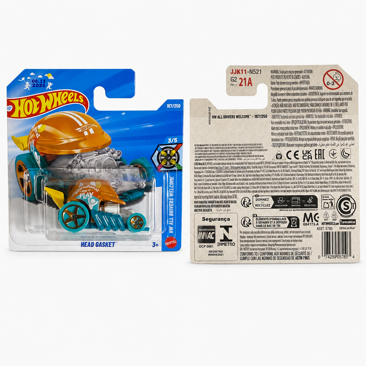 Hot Wheels Head Gasket | All Drivers Welcome Series 3/5