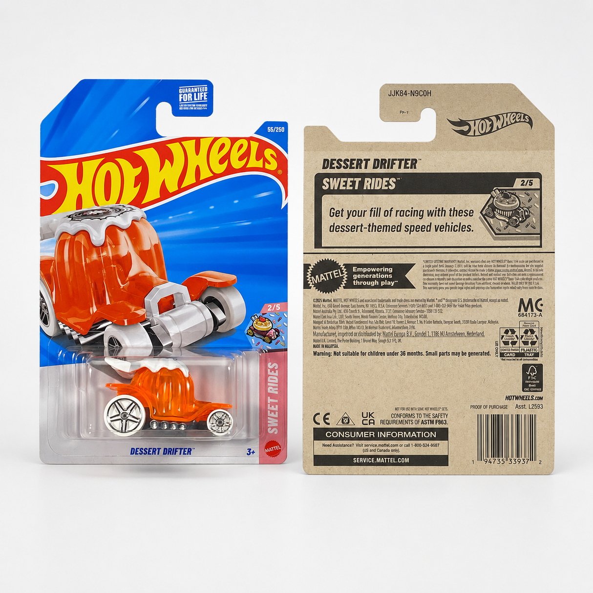 Hot Wheels Dessert Drifter | Sweet Rides Series 2/5 - 55/250