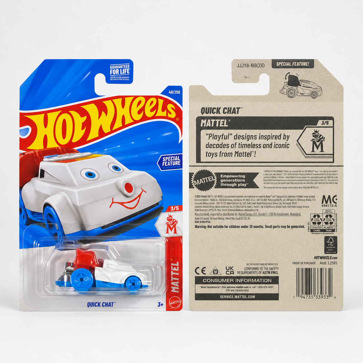 Hot Wheels Quick Chat | Mattel Series 3/5