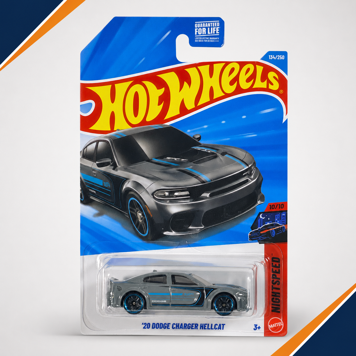 Hot Wheels '20 Dodge Charger Hellcat | Nightspeed Series 10/10 - 134/250