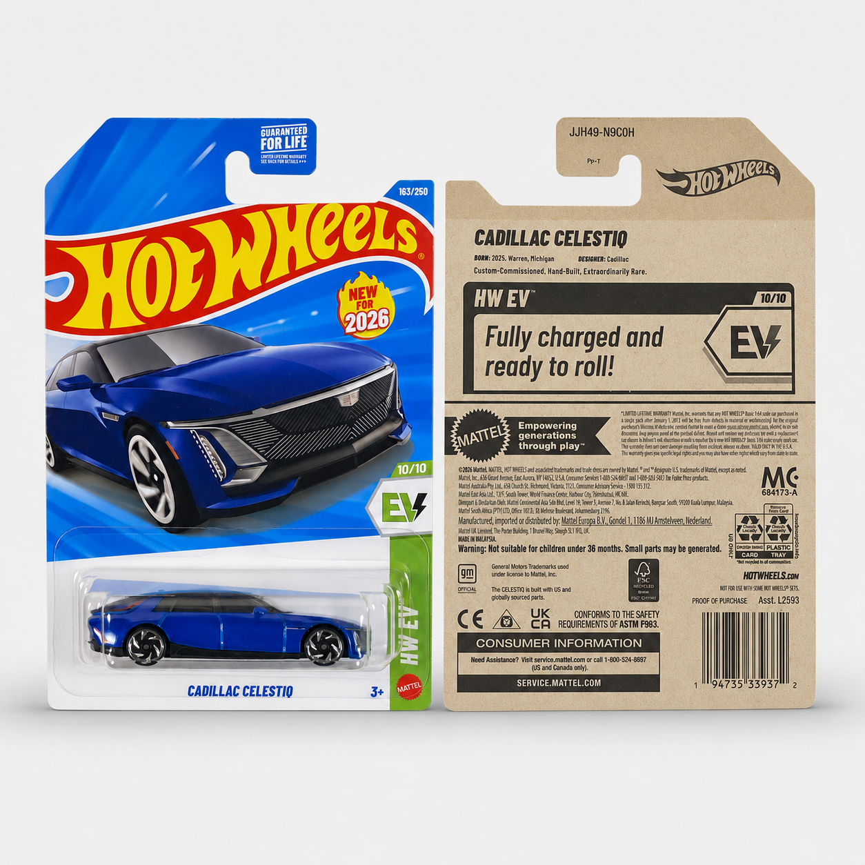 Hot Wheels Cadillac Celestiq | EV Series 10/10 - 163/250