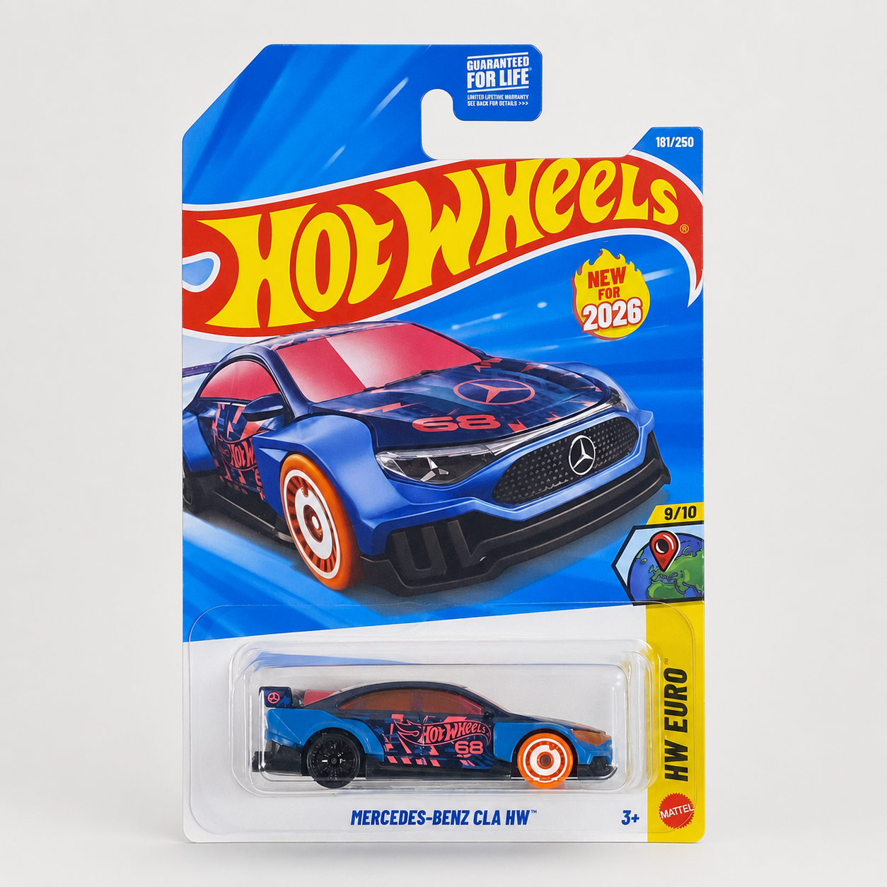 Hot Wheels Mercedes-Benz CLA HW | Euro Series 9/10