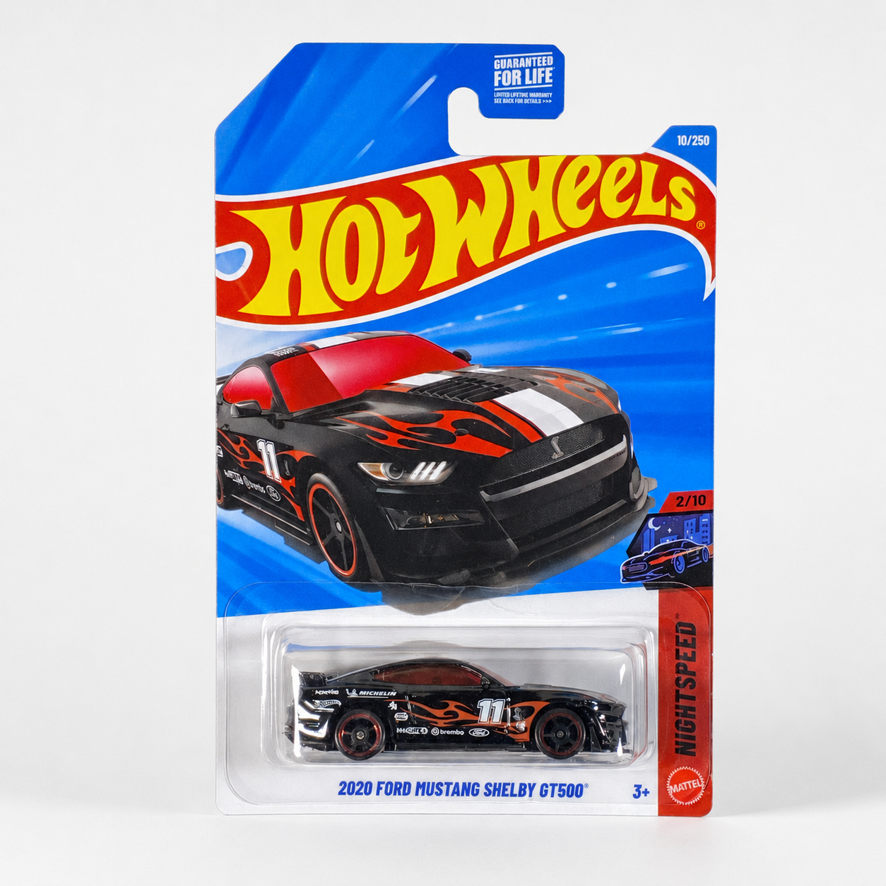 Hot Wheels 2020 Ford Mustang Shelby GT500 | Nightspeed Series 2/10