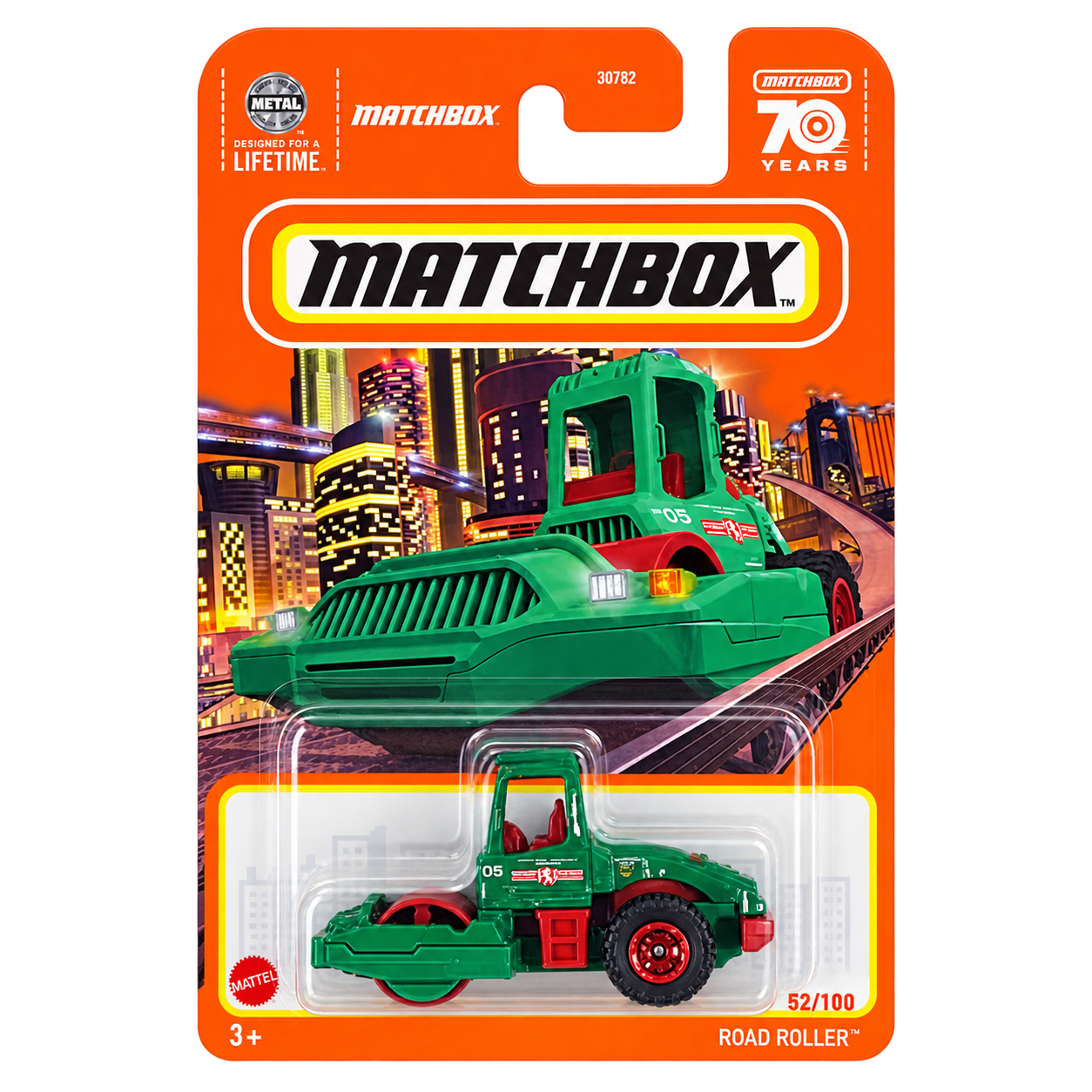 Matchbox Road Roller | Matchbox 70 Years Series 52/100