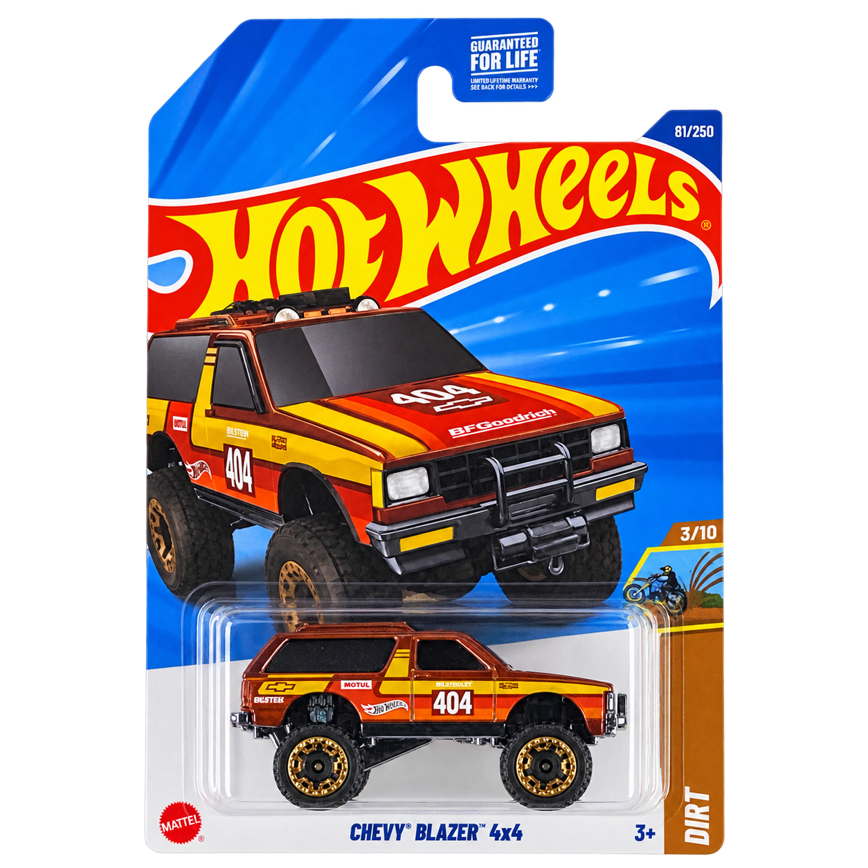 Hot Wheels Chevy Blazer 4x4 | Dirt Series 3/10