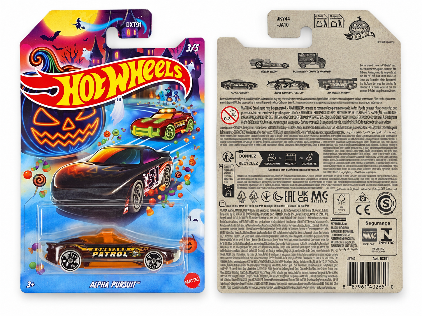 Hot Wheels Alpha Pursuit | Halloween Series 3/5