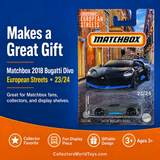 Matchbox 2018 Bugatti Divo European Streets 23/24 Die-Cast Car