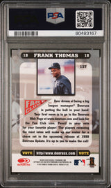 1998 DONRUSS FRANK THOMAS  #157 - PSA 10