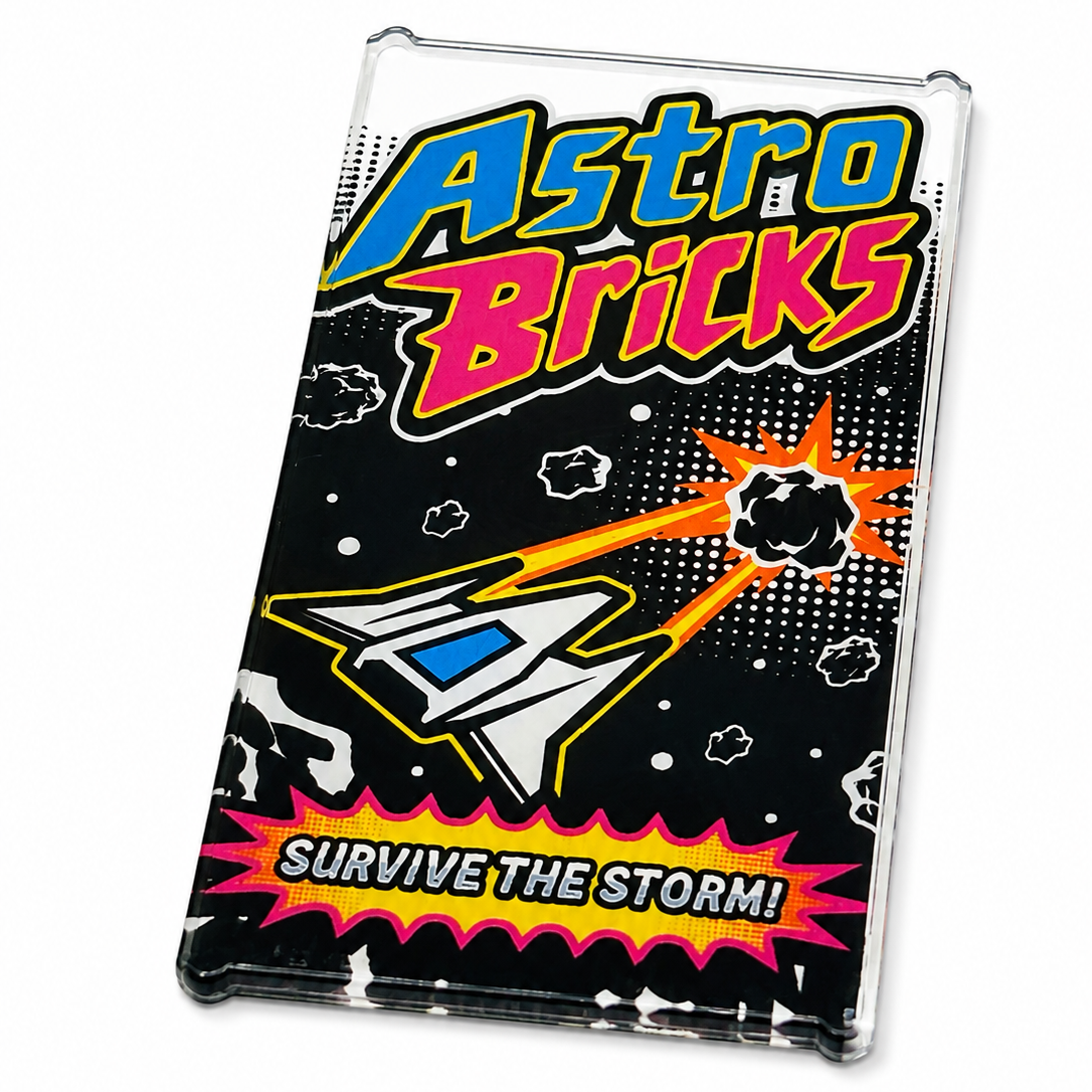 Astro Bricks Promo Arcade 4x6 Glass Window