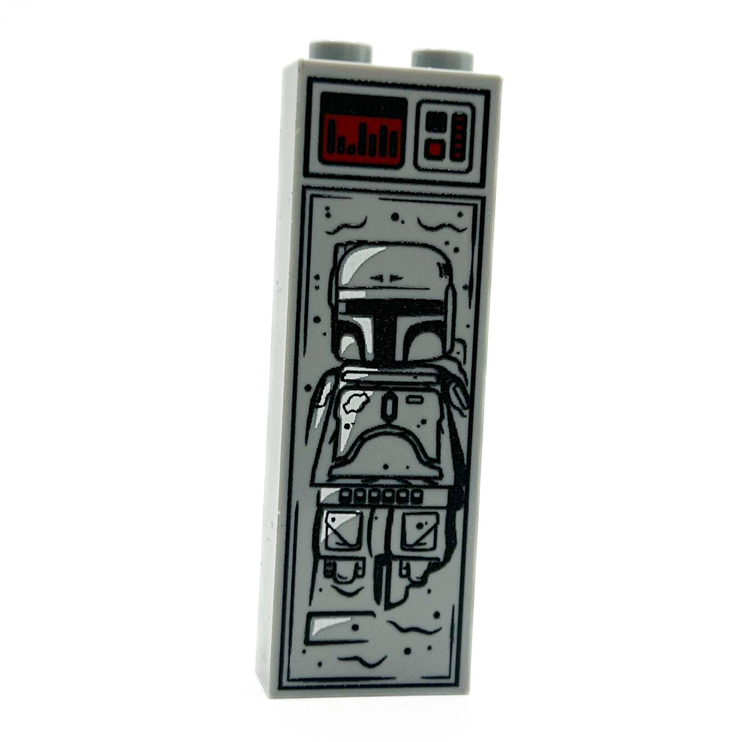 Cloud City Bounty Hunter in Carbonite (1x2x5 Brick)