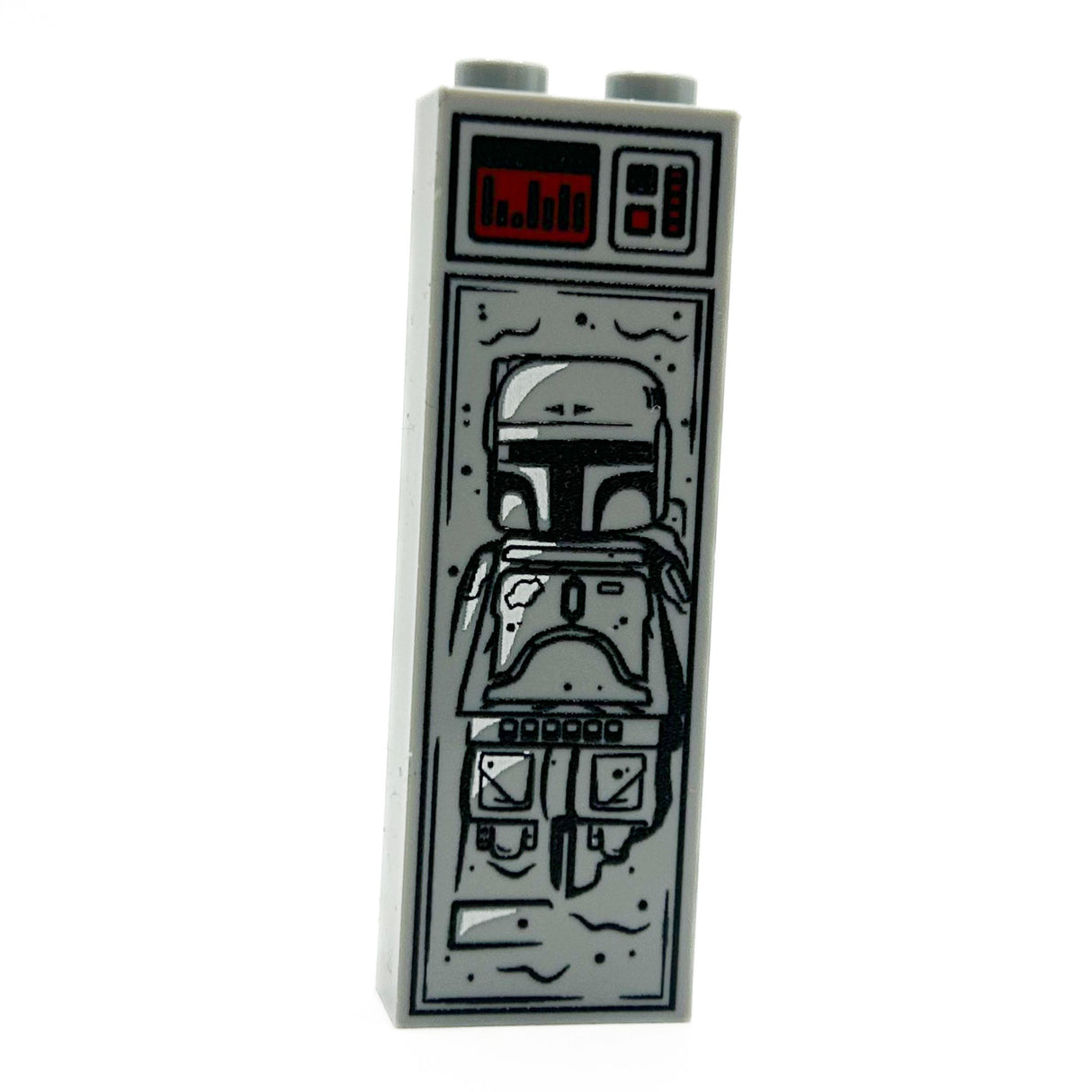 Cloud City Bounty Hunter in Carbonite (1x2x5 Brick)