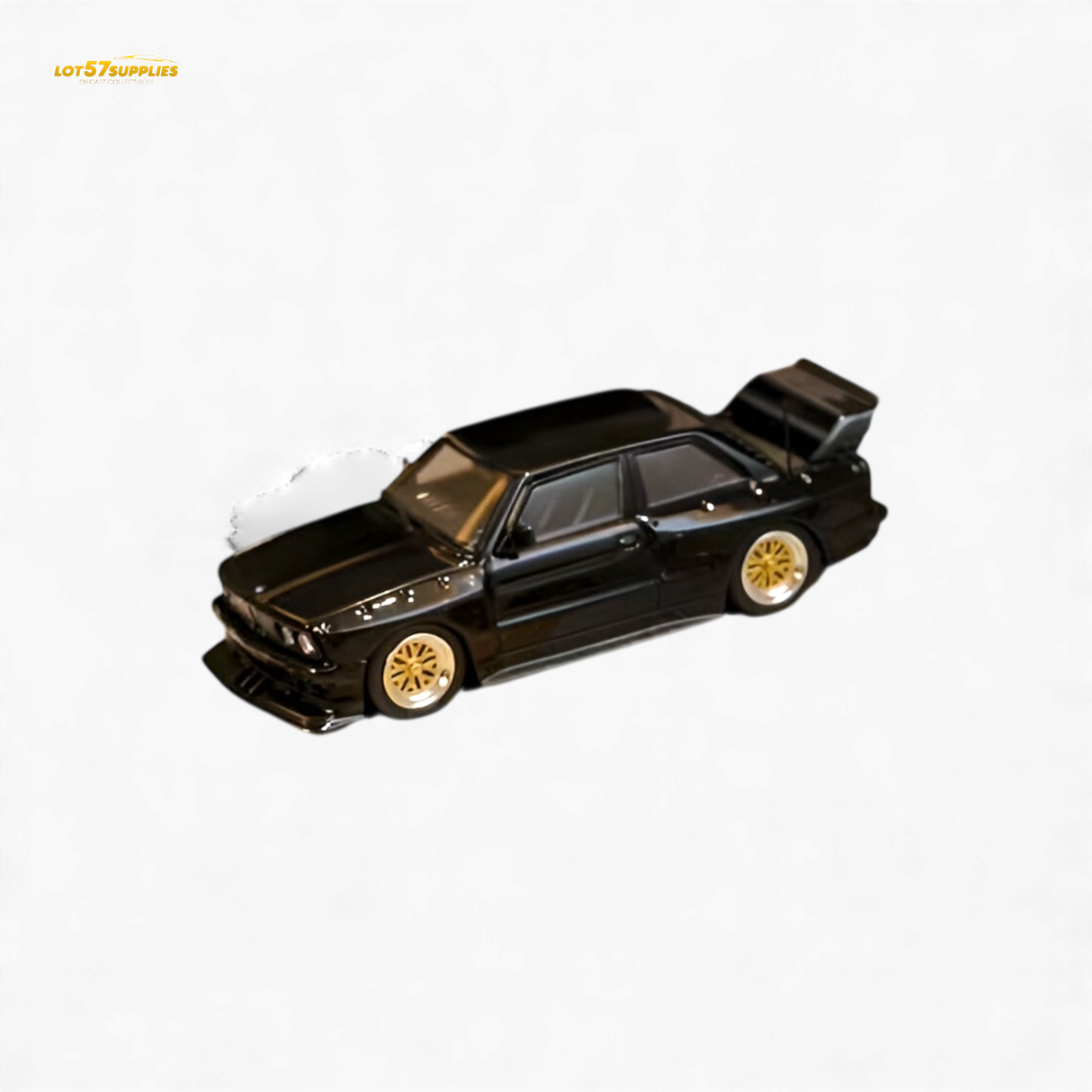 SW BMW E30 M3 LTO Modified - Black 1:64