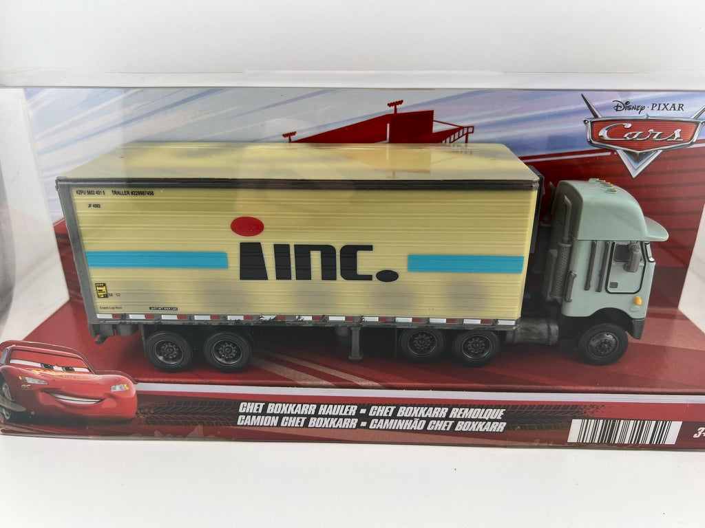 Disney Pixar Cars Chet Boxkarr Hauler