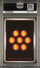 2022 DRAGON BALL SUPER MYTHIC BOOSTER SS4 S.GOKU/BYD.LMTS. #P-262 - PSA 10
