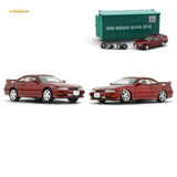 BM Creations Nissan Silvia S14 RED RHD 1:64