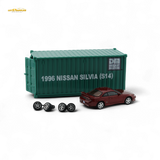 BM Creations Nissan Silvia S14 RED RHD 1:64