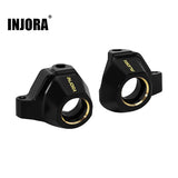 INJORA SCX30-04BK Black Brass Steering Knuckles for 1/30 Axial SCX30