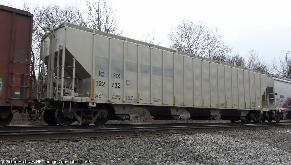 HO Scale ICRX Freight Car Numbers Decal Set