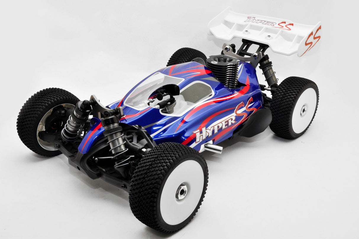 [HB-SS-C28BU] HYPER SS RTR 1/8 BUGGY NITRO W/28 TURBO ENGINE (BLUE BODY)