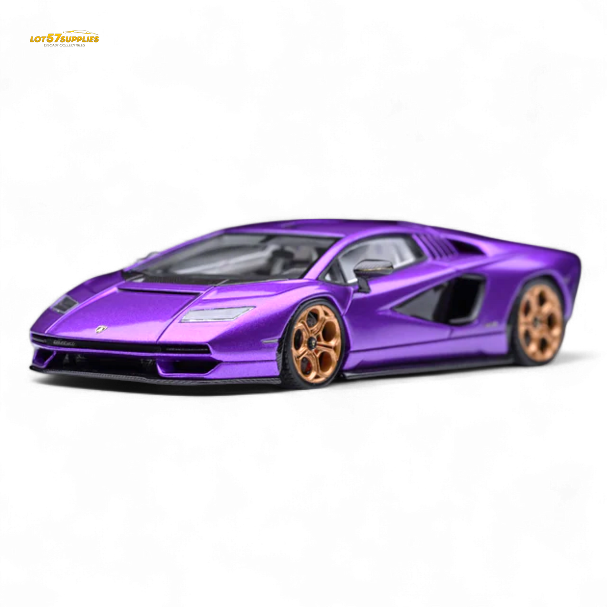 Fuelme Model Lamborghini Countach LPI 800-4 Viola Pasifae 1:64