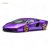 Fuelme Model Lamborghini Countach LPI 800-4 Viola Pasifae 1:64
