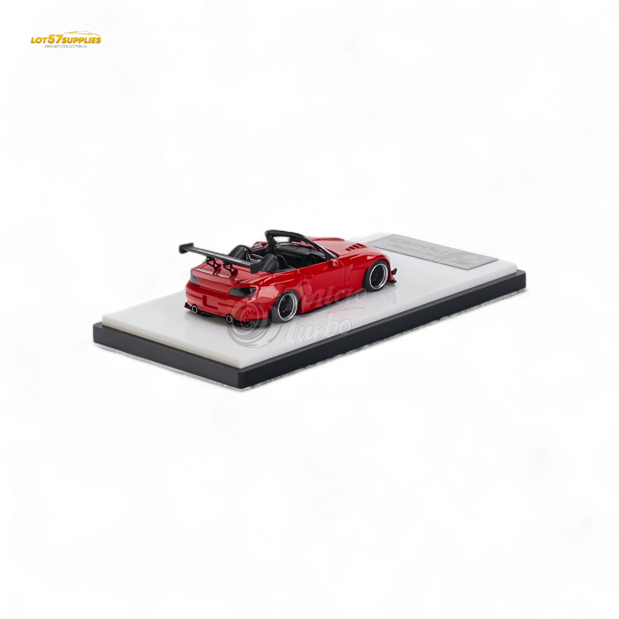 Microturbo Honda S2000 Pandem Rocket Bunny Red 1:64