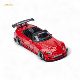Microturbo Honda S2000 Pandem Rocket Bunny Red 1:64