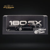 MicroTurbo 180SX Type X Metallic Black 1:64