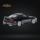MicroTurbo 180SX Type X Metallic Black 1:64