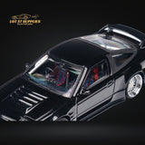MicroTurbo 180SX Type X Metallic Black 1:64