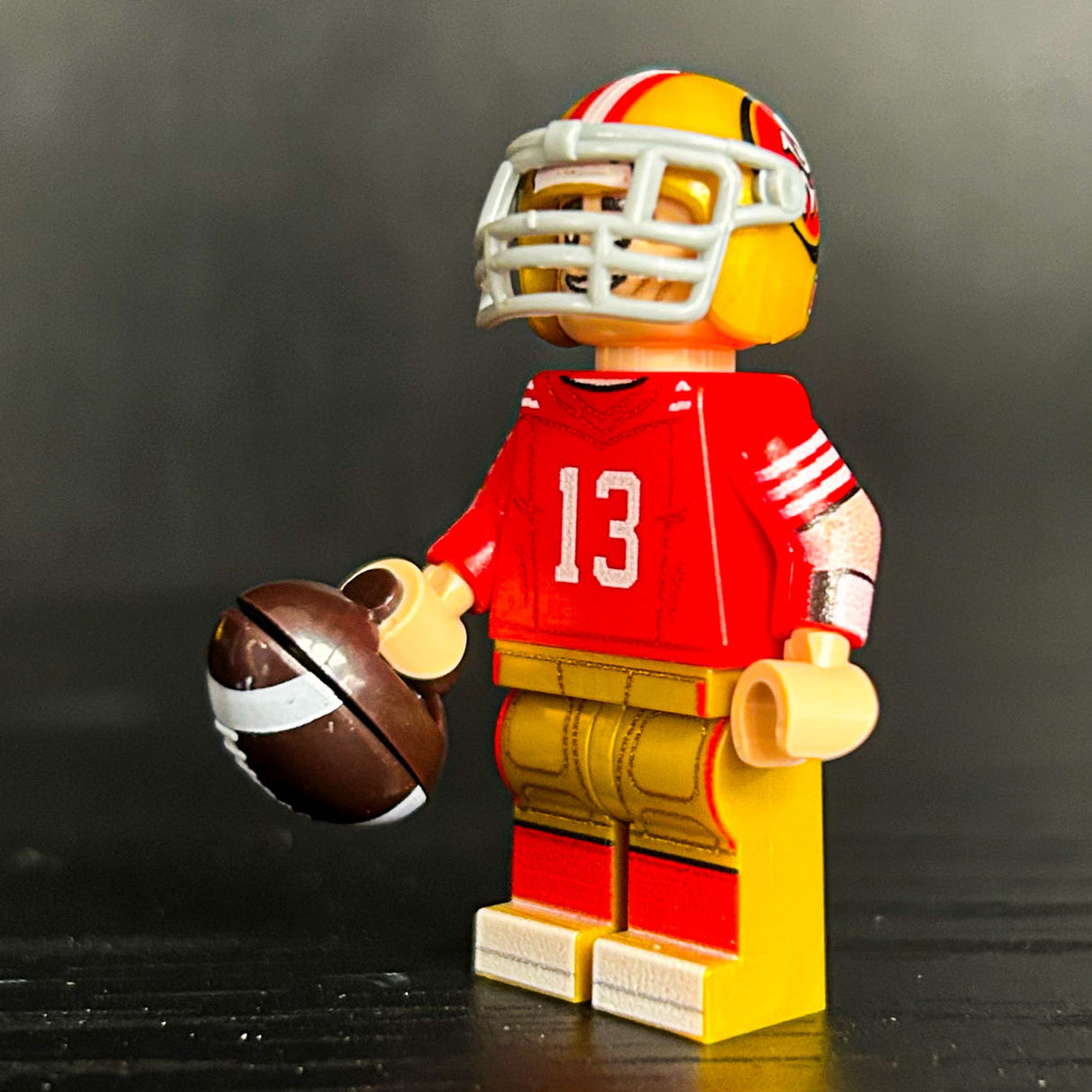 #13 QB San Francisco Football Player Minifig