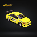 Fast Speed Mitsubishi Lancer Evolution EVO VII FNF Green Livery 1:64