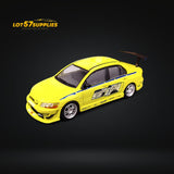 Fast Speed Mitsubishi Lancer Evolution EVO VII FNF Green Livery 1:64