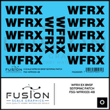 O Scale WFRX Ex BNSF SD70MAC Patch Decal Set