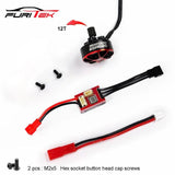 Furitek FUR-2636 MicroSilk 2025 Brushless Power System Combo for Redcat Ascent18