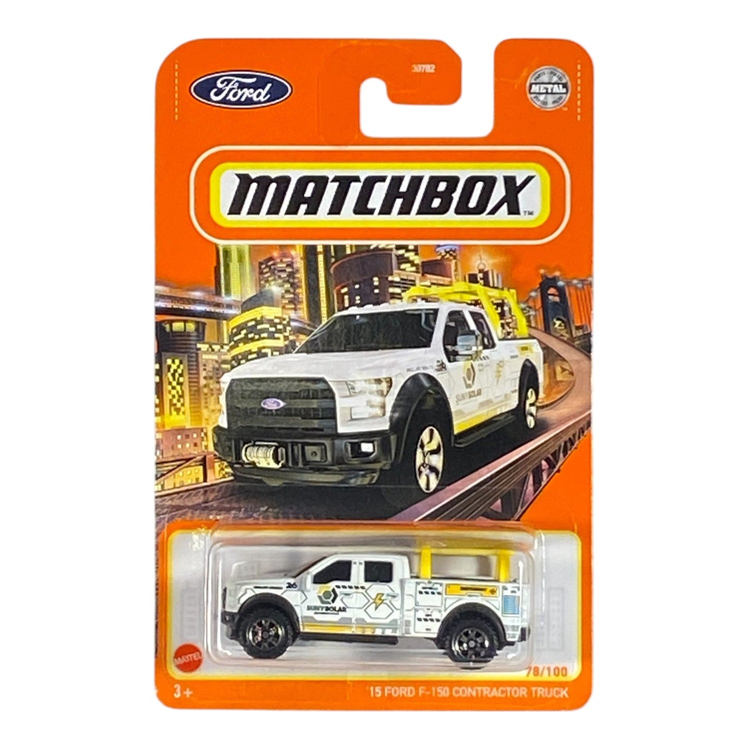 Matchbox '15 Ford F-150 Contactor Truck - Matchbox Series 78/100