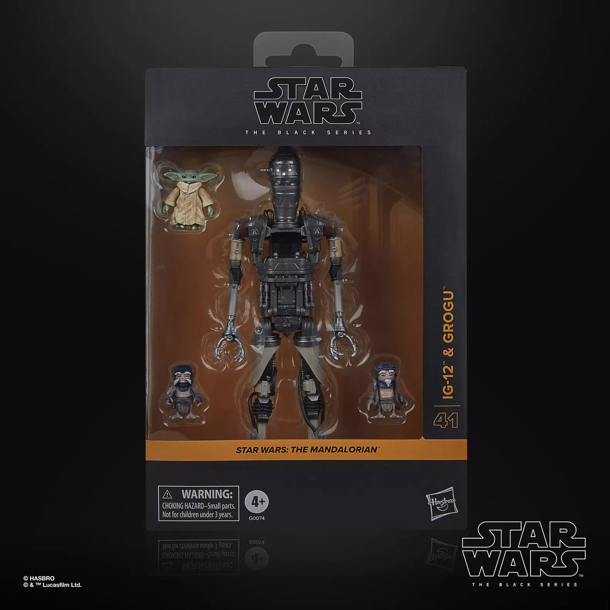 STAR WARS The Black Series Deluxe IG-12 & Grogu
