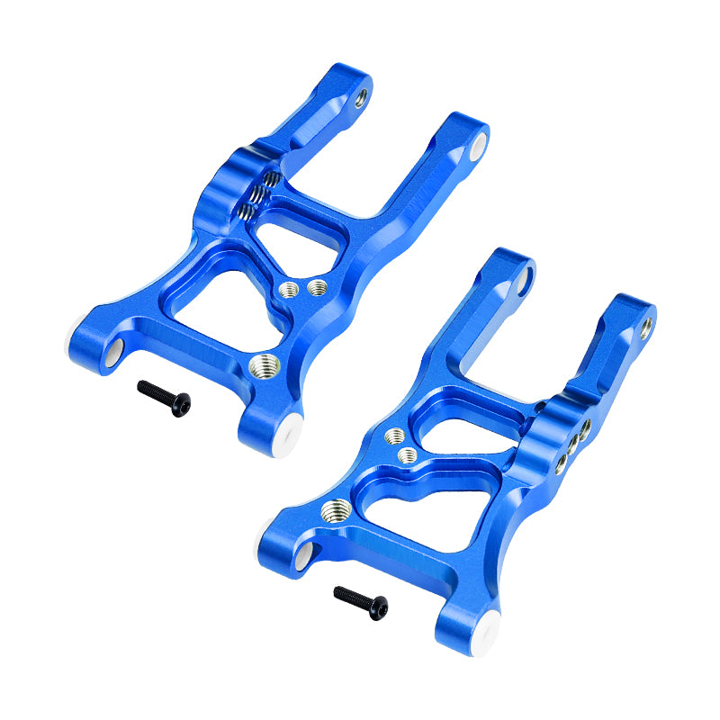 GPM RACING,TRAXXAS-FORD GT CORVETTE STINGARY ALUMINUM FRONT SUSPENSION ARMS -4PC SET GT055