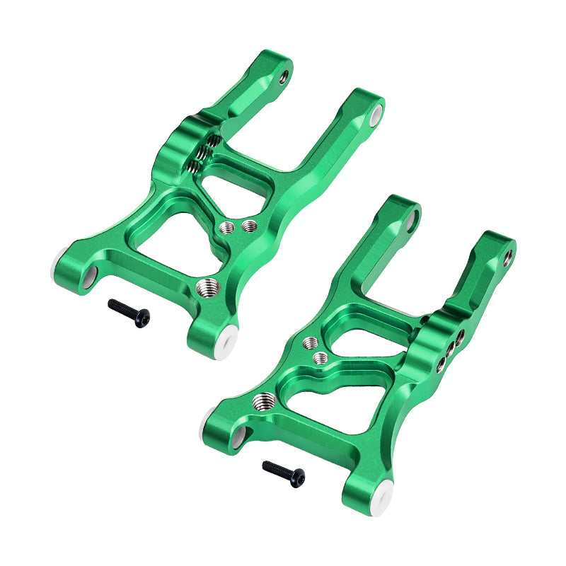 GPM RACING,TRAXXAS-FORD GT CORVETTE STINGARY ALUMINUM FRONT SUSPENSION ARMS -4PC SET GT055