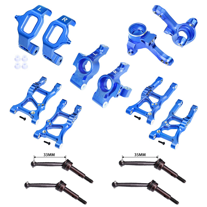 GPM RACING,TRAXXAS-FORD GT CORVETTE STINGARY ALUMINUM ESSENTIAL CONVERSION KIT GT200