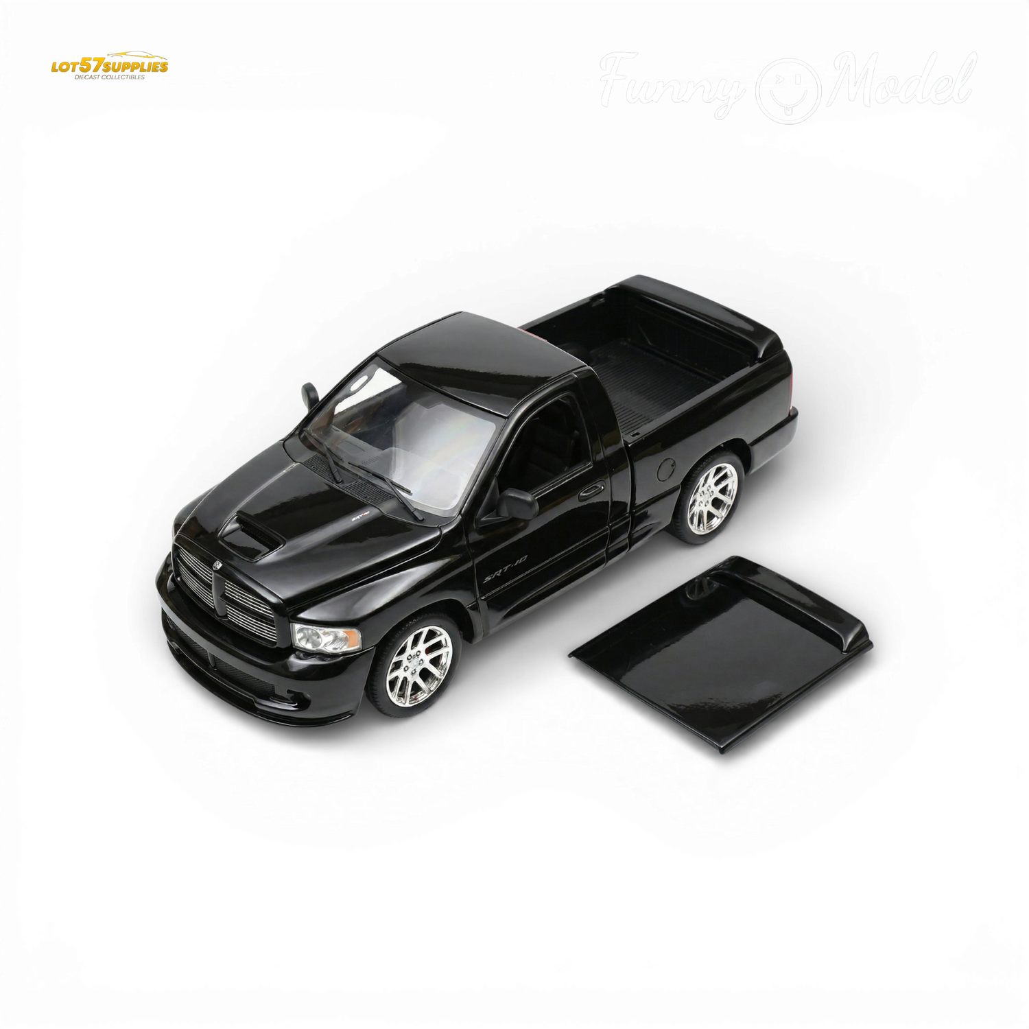 (Pre-Order) Funny Model Dodge RAM SRT-10 Black Crystal 1:64