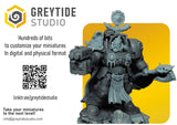 3d Printed Crimson Lords Shoulderpads #2 x10 by Greytide Studio