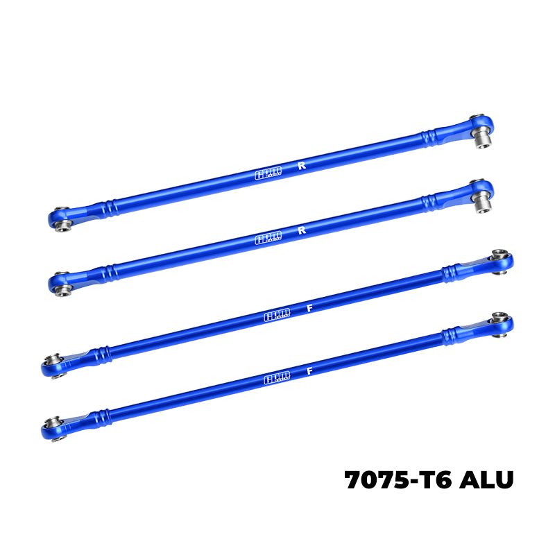 GPM RACING,VANQUISH-H10 OPTIC KIT 7075-T6 ALLOY UPPER LINK BAR SET H10049FR