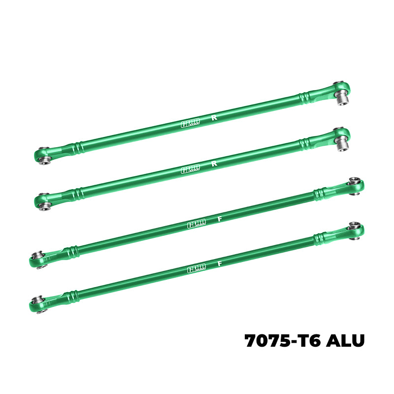 GPM RACING,VANQUISH-H10 OPTIC KIT 7075-T6 ALLOY UPPER LINK BAR SET H10049FR