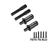 IRonManRc Hobao Vte2 Vt aluminum Front body posts set ( Silver ) HBVTE2201F
