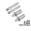 IRonManRc Hobao Vte2 Vt aluminum Rear body posts set ( Silver ) HBVTE2201R