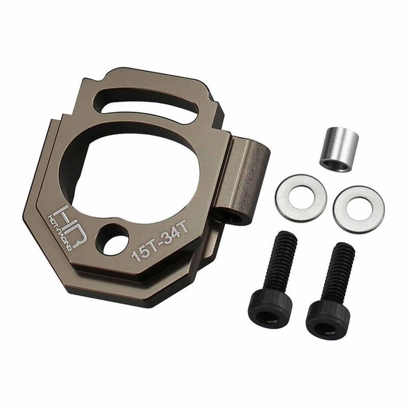 Hot Racing HRAAMN18A11 Aluminum 15T - 34T Adjustable Motor Mount, 1/16 ARRMA Mini Kraton